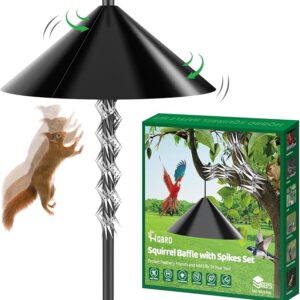 HQBRO 2-in-1 Squirrel Baffle