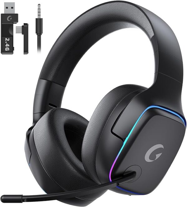 Gvyugke 2.4GHz Wireless Gaming Headsets