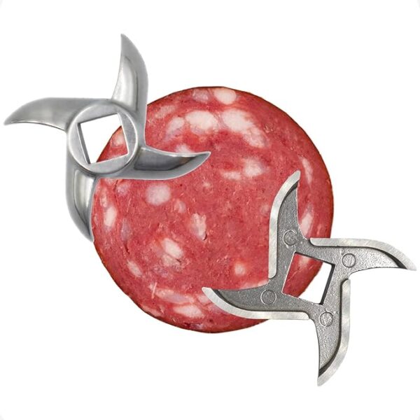 Alolti 2 PCS 10# Meat Grinder Blade