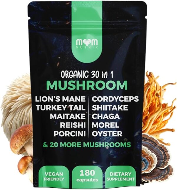 MOM NUTRIX Ultimate Mushroom Supplement