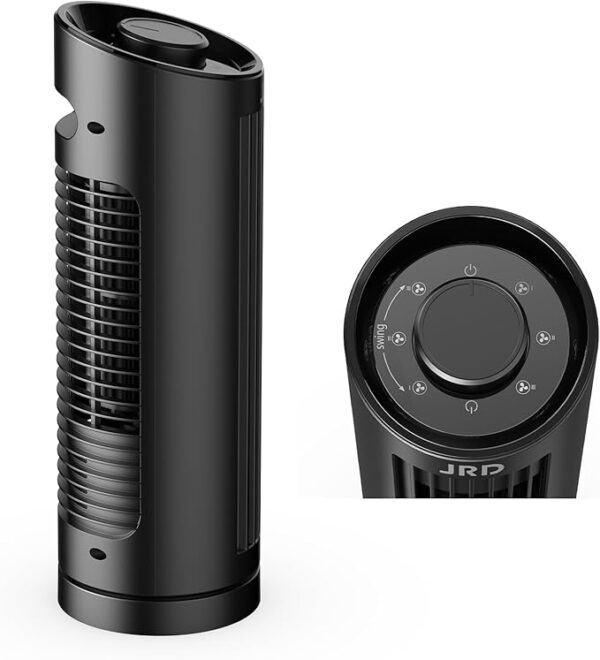 JRD 13'' Tower Fan Bladeless Desk Fan