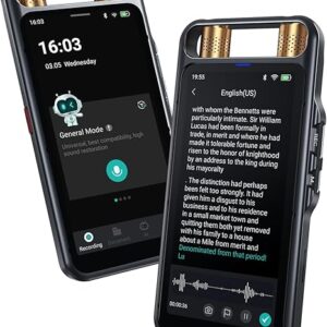 RPBZNR AI Voice Recorder with Playback