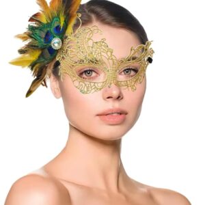W.Sealet Lace Masquerade Mask
