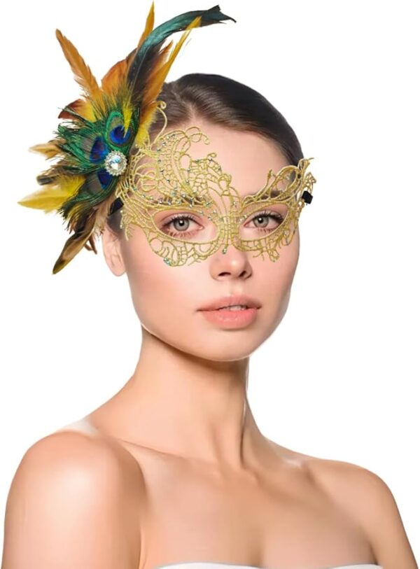 W.Sealet Lace Masquerade Mask
