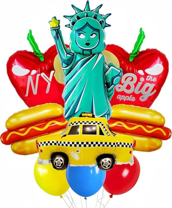 New York Party Decorations Balloons