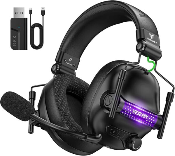 WESEARY Wireless Gaming Headsets