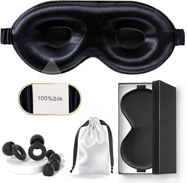 yueerbao Mulberry Silk Sleep Mask