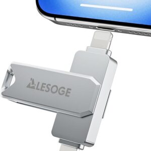 LESOGE USB C and USB A 128 GB Memory Stick