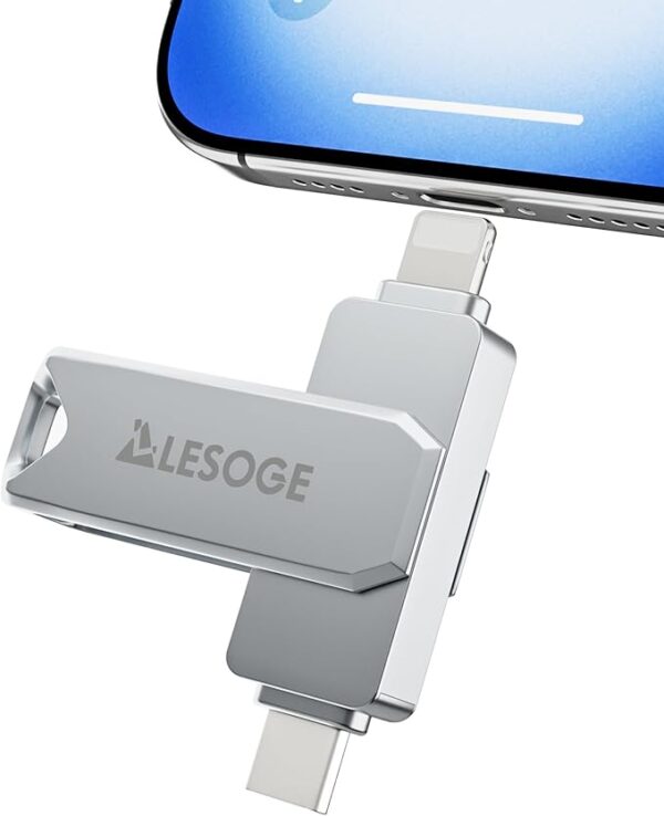 LESOGE USB C and USB A 128 GB Memory Stick