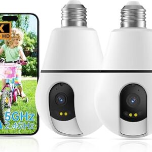 ILWUT 2K Light Bulb Security Camera