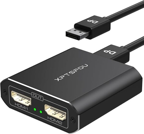 XPTSFDU DisplayPort to Dual HDMI