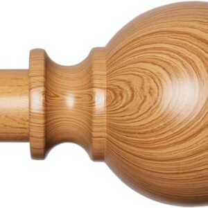 ZNONOX Wood Curtain Rods