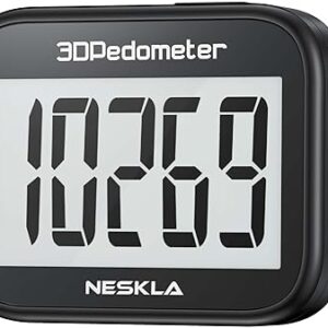 NESKLA 3D Pedometer for Walking