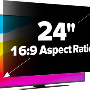 GUDTEKE [2-Pack HD Computer Privacy Screen 24 inch