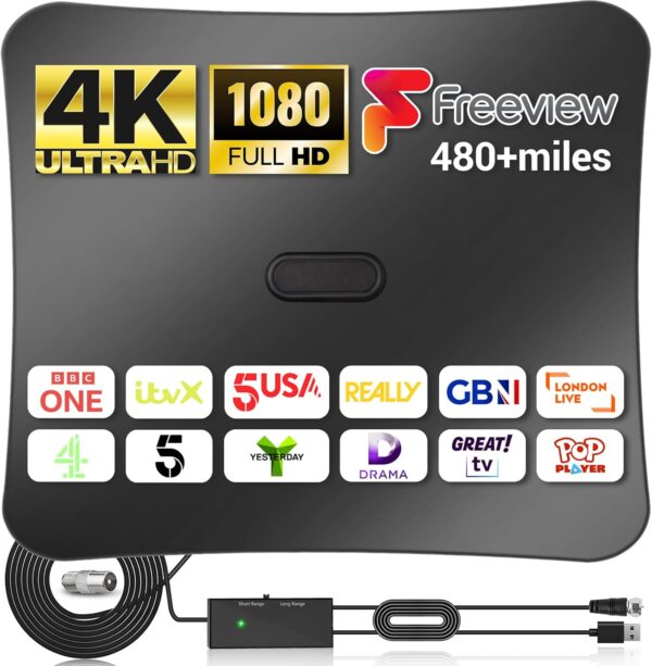 Cenbou 2025 Upgrade Indoor TV Aerial
