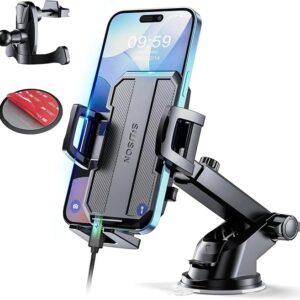 SUUSON 3-in-1 Car Phone Holder Mount