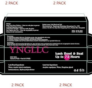 YNGLLC Seal Waterproof Eyelash Extensions