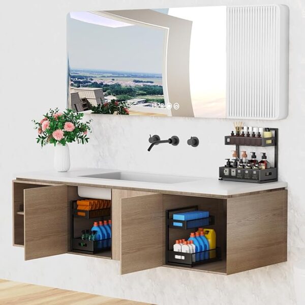 PETIZA Under Sink Organizer Pull Out Cabinet - Image 4