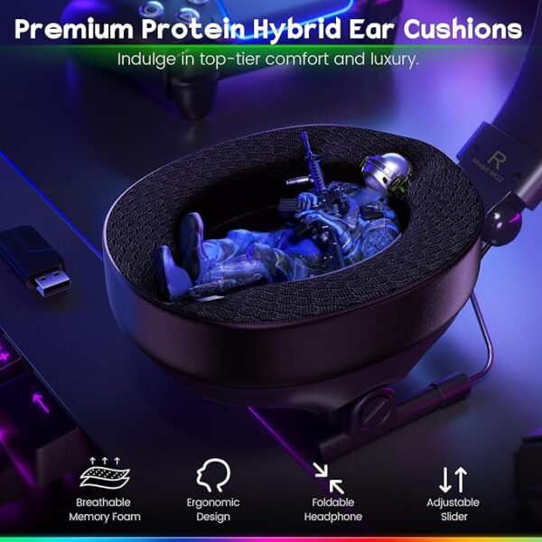 WESEARY Wireless Gaming Headsets - Image 3