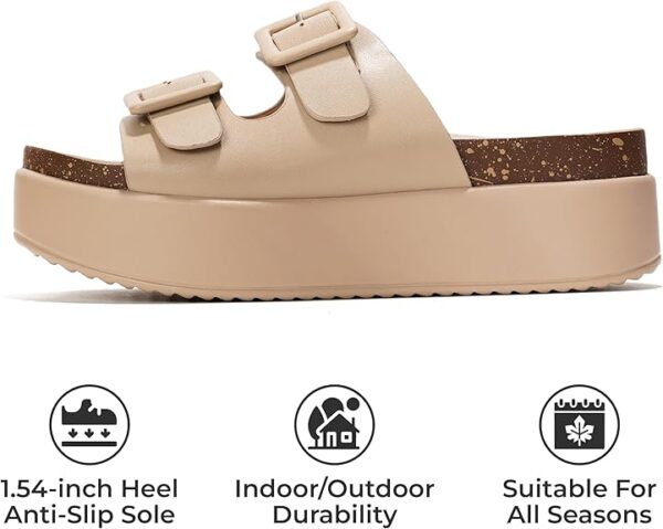 Project Cloud Softy Wedge Platform Sandals - Image 3