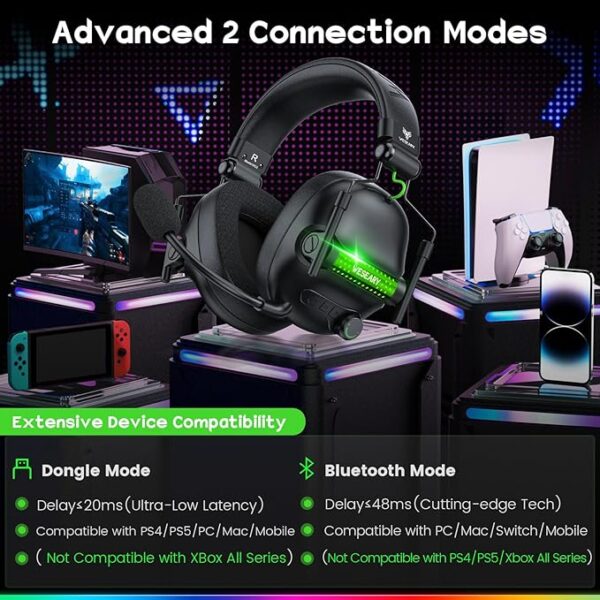 WESEARY Wireless Gaming Headsets - Image 4