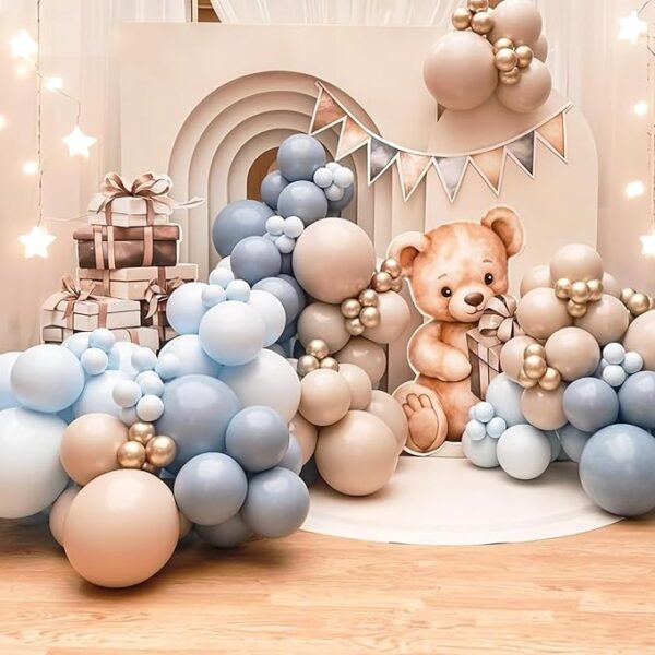 Dusty Blue Balloon Arch Kit - Image 2