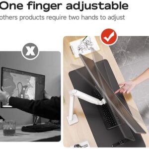 Tabletop Mount Single Monitor Mount for 13 to 32 Inch Screens