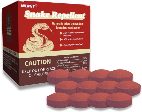INENNT Snake Repellent for Yard & Home Areas - Outdoor