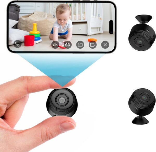 Oraolo Mini Hidden Spy Camera Wifi 1080P