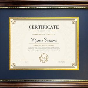 Hikuada Diploma Frame 8.5 x 11