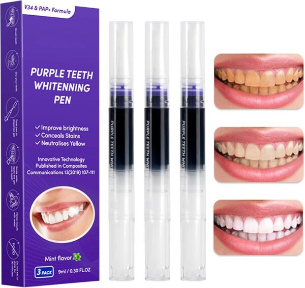 Enlik Purple Teeth Whitening Pen