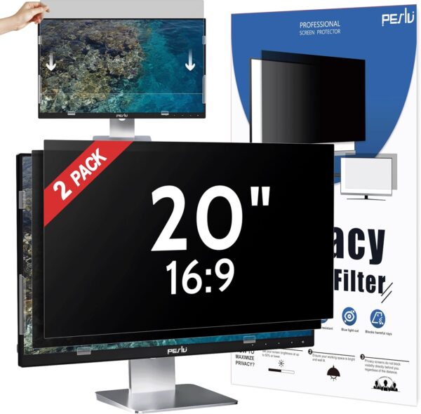 Peslv 20 Inch Privacy Screen for Computer