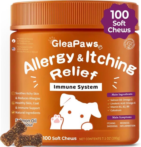 GleaPaws GleaPaws Dog Allergy & Itch Relief Supplement