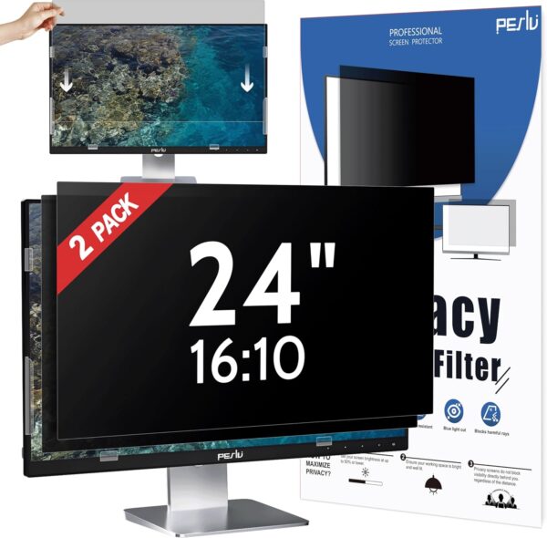Peslv 24 Inch Privacy Screen for Computer