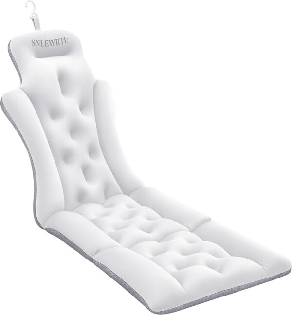 Snlewrtu Full Body Bath Pillow for Bathtub