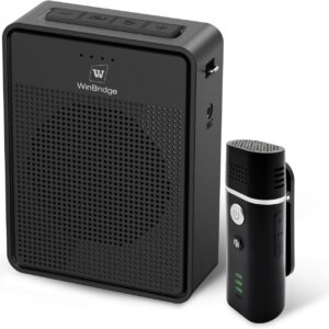 ResponseBridge Voice Amplifier with Bluetooth Lavalier Microphone