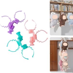MDOWOK Twin-Hook Display Stand for LABU Dolls