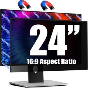 JEEETINTX Privacy Screen For Computer Monitor 24 Inch