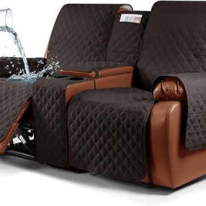 Ruaozz Waterproof Recliner Loveseat Cover