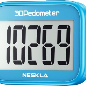 NESKLA 3D Pedometer for Walking