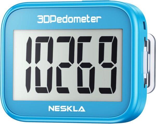 NESKLA 3D Pedometer for Walking
