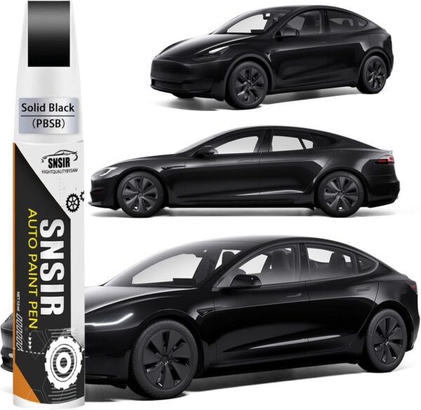 SNSIR Car Touch up Paint(Solid Black(PBSB))