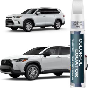 SNSIR 089 Wind Chill Pearl Tricoat Touch Up Paint for Toyota