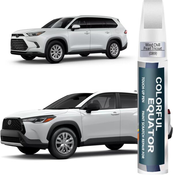 SNSIR 089 Wind Chill Pearl Tricoat Touch Up Paint for Toyota