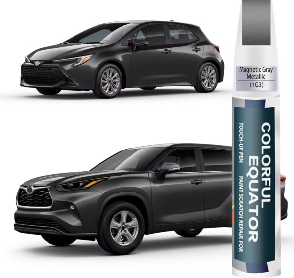 SNSIR 1G3 Magnetic Gray Metallic Touch Up Paint for Toyota