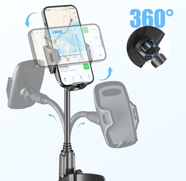 Sosirolo Cup Phone Holder for Car with 360°