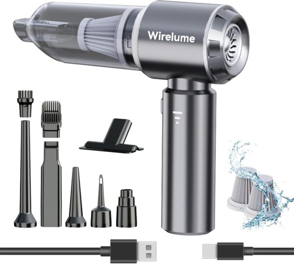 Wirelume Handheld Car Vacuum Cleaner Cordless