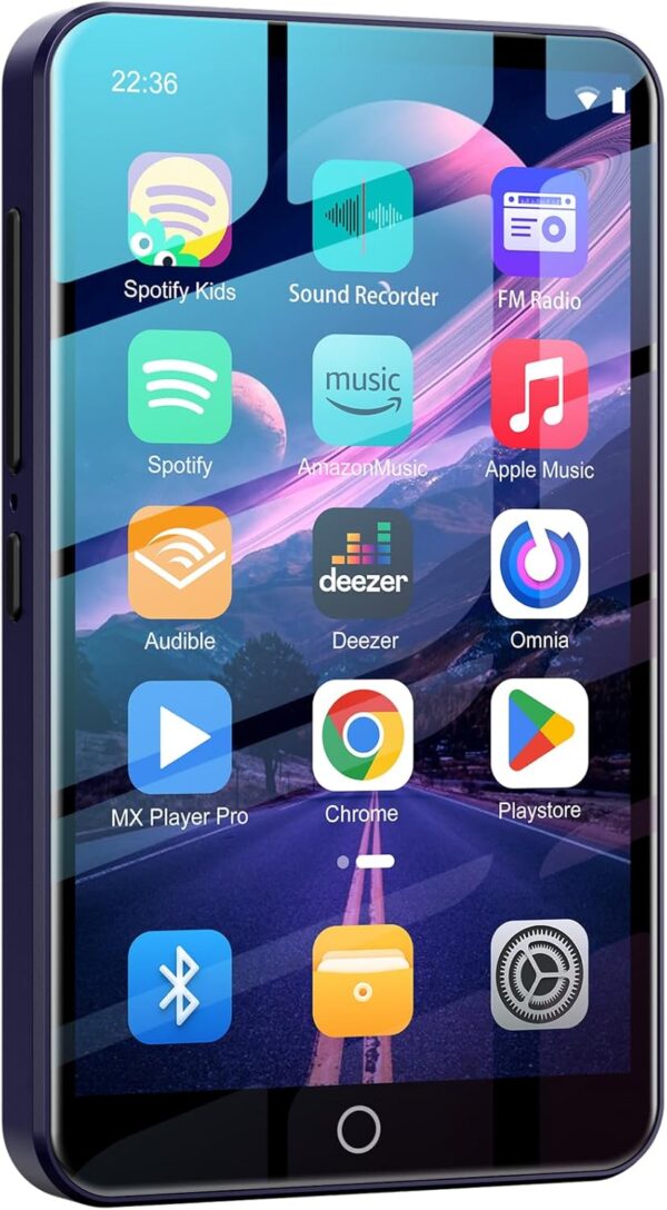 Fanvace 80GB MP3 Players with Bluetooth WiFi