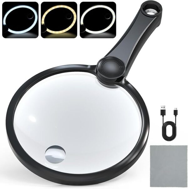 IMICHI Handheld Magnifying Glass