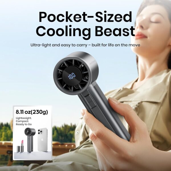 Sowmow Portable Handheld Turbo Fan